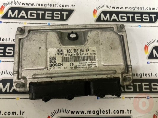 Volkswagen Polo 1.6 Motor Beyni 0261201671 03C906057AP