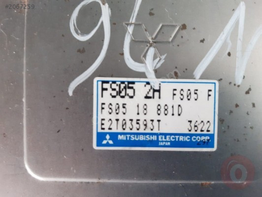 E2T03593T,MAZDA 626 2.0 16V MOTOR BEYNİ,E2T03593T 626 BEYNİ