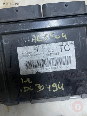 96376652 S010016040 Chevrolet Kalos Çıkma Motor Beyni