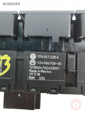 17A927238A ÇOKLU TUŞ TAKIMI JETTA 2020>> FARKLI ÜRÜN SEÇENEK