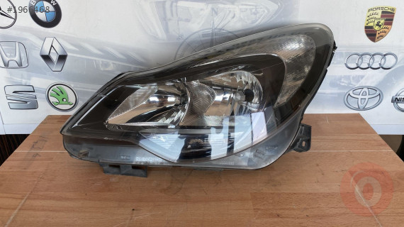 OPEL CORSA D İÇİ SİYAH SOL FAR ÇIKMA