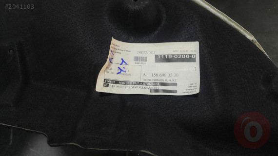 MERCEDES B W246 W117 W176 SOL ARKA DAVLUMBAZ 2466900330 SY