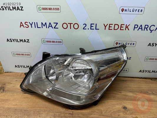 TOYOTA VERSO SOL FAR ORJİNAL 10-14 UYUMLU