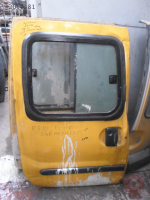 RENAULT KANGO 1999 - 2001 ORTA SAĞ SÜRGÜLÜ KAPI SARI