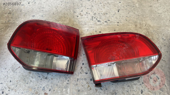 2011 VW GOLF 6 ARKA TAKIM STOPLAR ORJ ÇIKMA