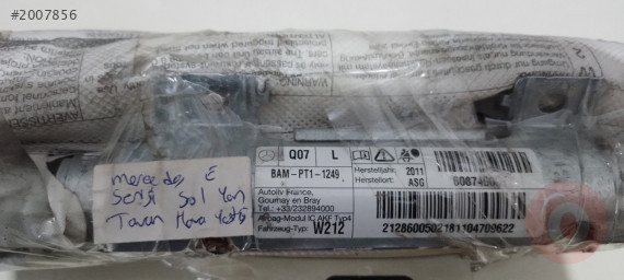 MERCEDES E W212 E SERİSİ SOL TAVAN AİRBAG