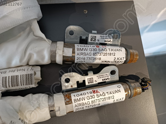 BMW G30 SAĞ TAVAN AİRBAG 2016 85737251812 7372518 1040198R