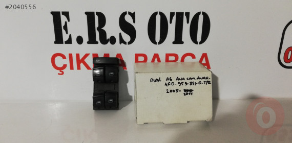 AUDİ A3 A6 Q7 ÖN SOL CAM ANAHTARI 2005-11 4F0959851