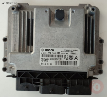 citroen berlingo MOTOR BEYİNİ 0281030546 9807885980 EDC17C10