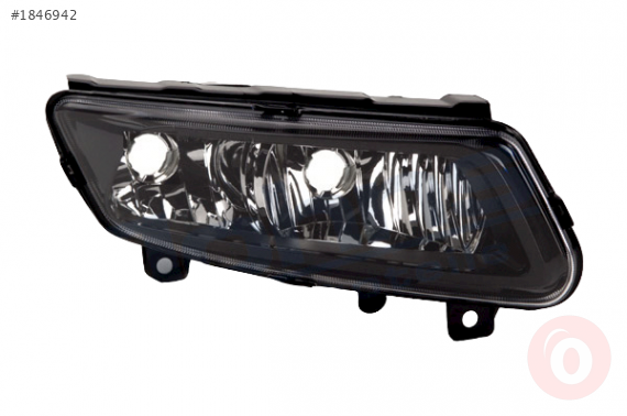 VW POLO 10-14 SİS FARI SOL (SİYAH) ÇİFT DUY 6R0941061E