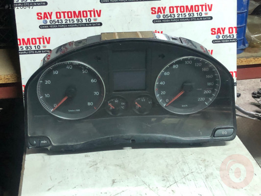 Golf 5 gösterge paneli saati çıkma 1K0920863
