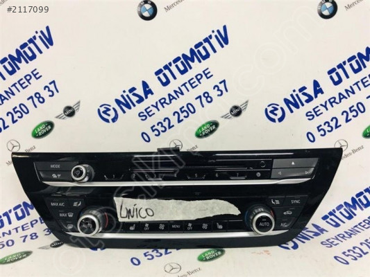 BMW 5 SERİSİ G30 5.20 5.30 KLİMA KONTROL PANELİ SÖKME