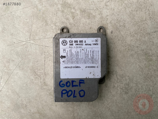 VOLKSWAGEN GOLF AİRBAG BEYNİ