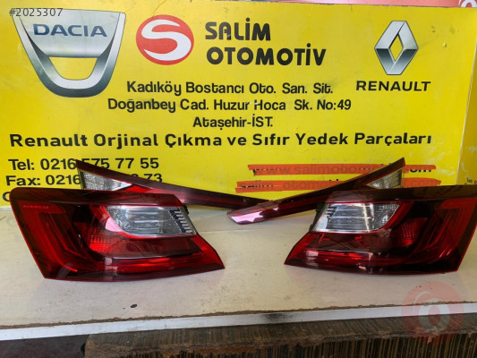 RENAULT MEGANE 4 SAĞ SOL İÇ DIŞ STOP ÇIKMA