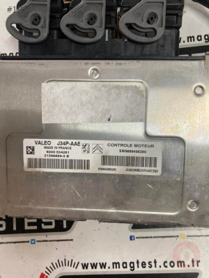 PEUGEOT 206+ 9666498280 J34P-AAE MOTOR BEYNİ
