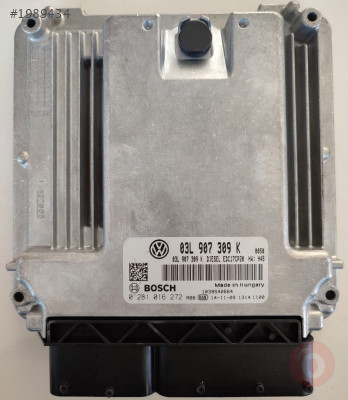 AMAROK MOTOR BEYİNİ 0281016272 03L907309K EDC17CP20