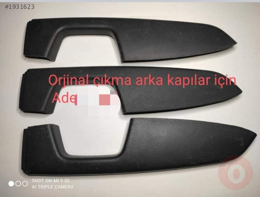 Skoda Fabia arka kapı tutamaklari