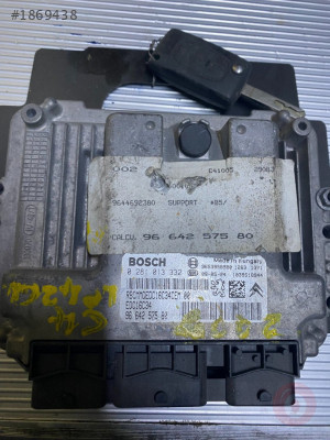 0281013332 CİTRÖEN C4 1.6 HDİ  EDC16C34 MOTOR BEYNİ ÇIKMA