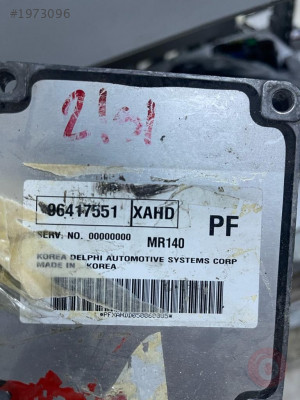 96417551-MR140-XAHD Chevrolet Kalos 1.4 Çıkma Motor Beyni