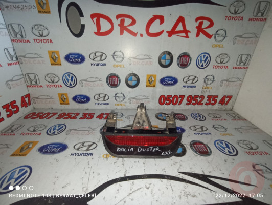 DACİA DUSTER ARKA 3. STOP ÇIKMA PARÇA