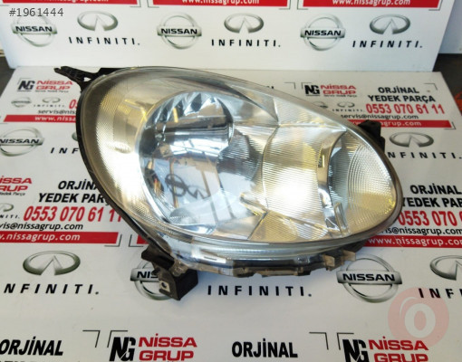 NİSSAN MİCRA SAĞ FAR ÇIKMA PARÇA K13 2010-2013 26010-1HB06