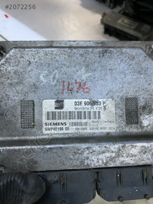 03E906033P 5WP40196 Seat Ibiza 1.2 Çıkma Motor Beyni