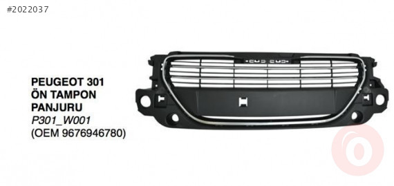 301 PANJUR KOMPLE + NIKELAJ ARMA PEUGEOT 9676946780