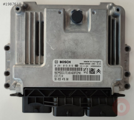 Peugeot 308  9805947680  0281019819 EDC17C10