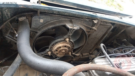 1996 model skoda felicia çıkma su radyatörü fan motoru