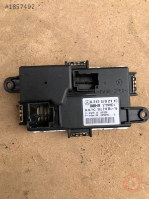Mercedes w207 w212 cıkma klima rezistansı A 212 870 21 10