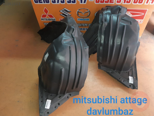mitsubishi attrage davlumbaz