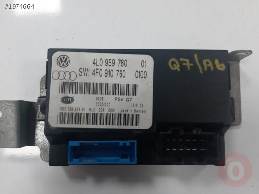 4L0959760 AUDİ Q7 - A6 KOLTUK KONTROL BEYNİ