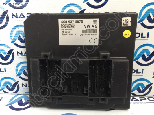 6C0937087D SKODA FABİA BCM KONFOR BEYNİ 2015/2023