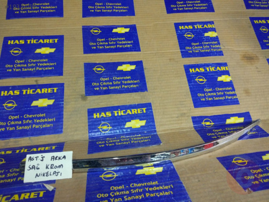OPEL ASTRA J ORJİNAL ÇIKMA ARKA SAĞ KROM NİKELAJI