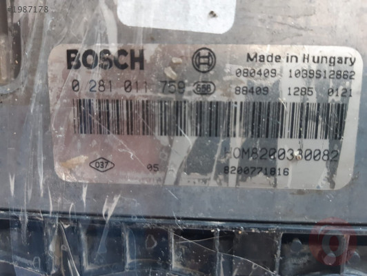 0281011759,TRAFİC 1.9 MOTOR BEYNİ,0281011759 TRAFİC BEYNİ