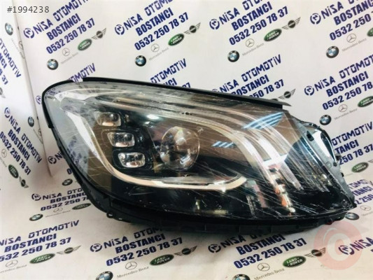 MERCEDES S SERİSİ S400 W222 MAKYAJLI LEDLİ SAĞ FAR ORJ SIFIR