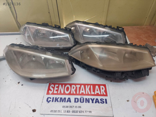 RENAULT MEGANE 2 SAĞ ÖN FAR 3 ORİJİNAL PARÇA