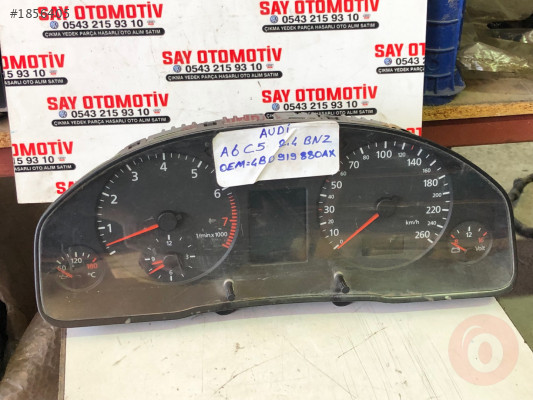 Audi A6 c5 gosterge saati cikma orj 4B0919880AX