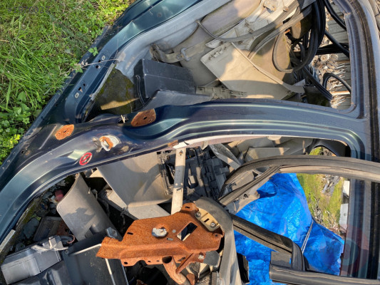 Honda euro civic sağ orta direk marşpiyel
