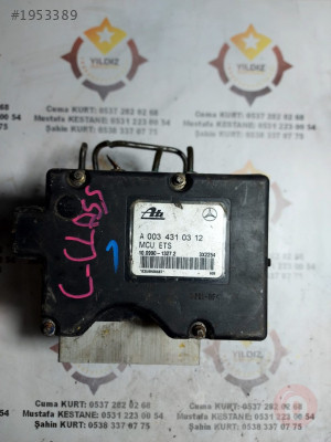 MERCEDES E-CLASS W210 CIKMA ABS BEYNI A0034310312