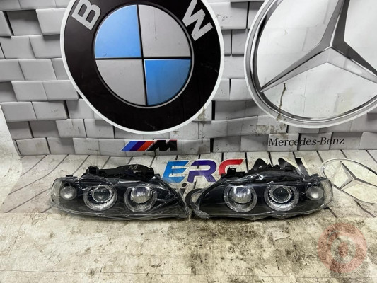 BMW E39 SIFIR MERCEKLİ ANGEL FAR TAKIMI SAĞ FAR SOL FAR