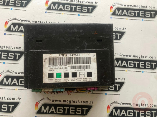 GM P/N 25847589 Captiva bcm modülü SİGORTA KUTUSU