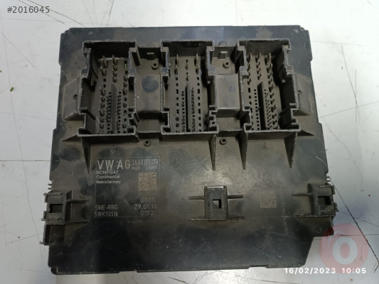 3AA937087R VOLKSWAGEN PASSAT B7 CC ÇIKMA BCM BEYNİ