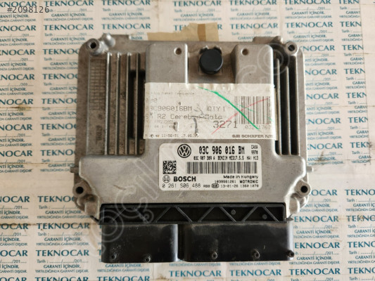 03C906016BM VW GOLF 6 1.4 TSİ MOTOR BEYNİ çıkma