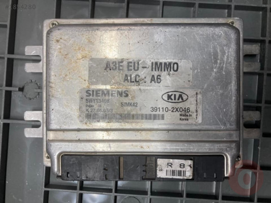 KIA 39110-2X046 5WY1340C SIMK42 41500 RİO MOTOR BEYNİ
