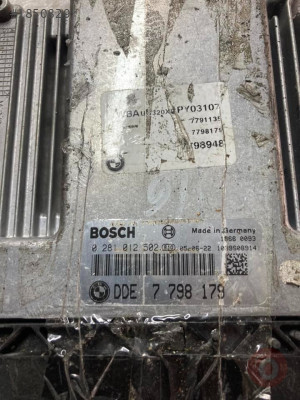 BMW 118d E87 1 serisi Dizel Motor ECU 0281012502-DDE7798179