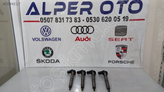 03L130277A ENJEKTÖR TAKIMI 2.0 TDI CBA PASSAT/TİGUAN/PASSAT CC