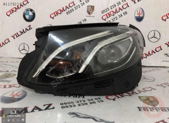 Mercedes sol Led far e class w213 çıkma yedek parça