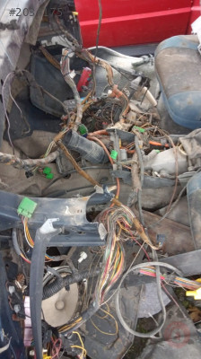 volvo 850 çıkma torpido içi elektrik tesisatı