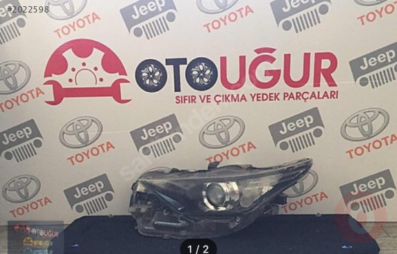 2015-2018 MODEL TOYOTA AURİS ÇIKMA FAR